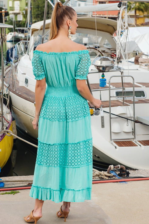 Kleid Blau 23F-840/6 C FRESH COTTON